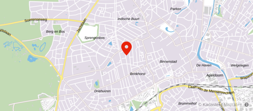Locatie van Frankly Financiële Planning & Budgetcoaching