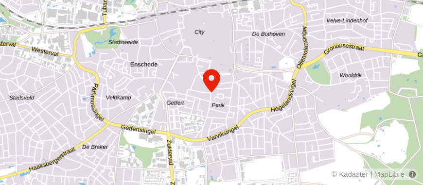 Locatie van Twente Makelaars