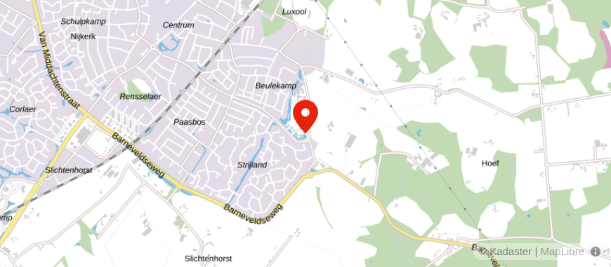 Locatie van WPE Adviseurs & Accountants