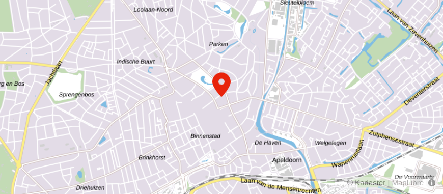 Locatie van Rodenburg Woningmakelaars