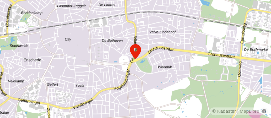 Locatie van Laponder Voortman