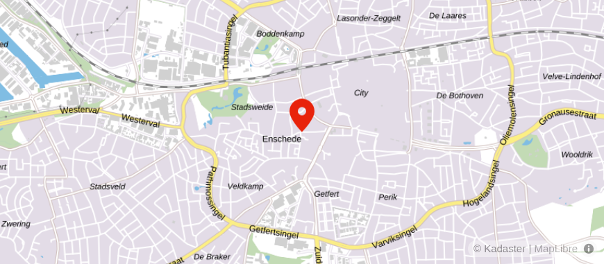 Locatie van Uitvaartcentrum Emmahof