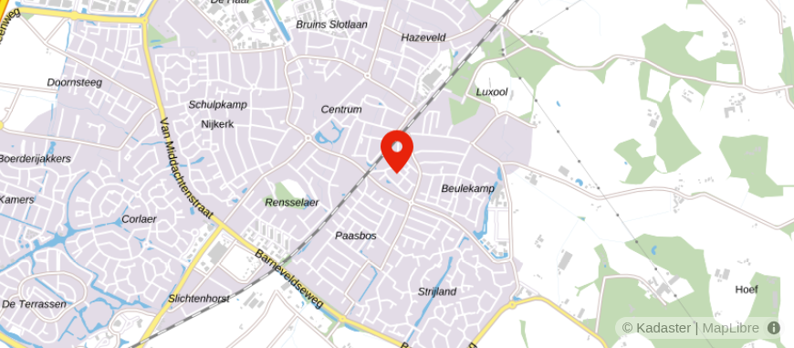 Locatie van JW Accountants