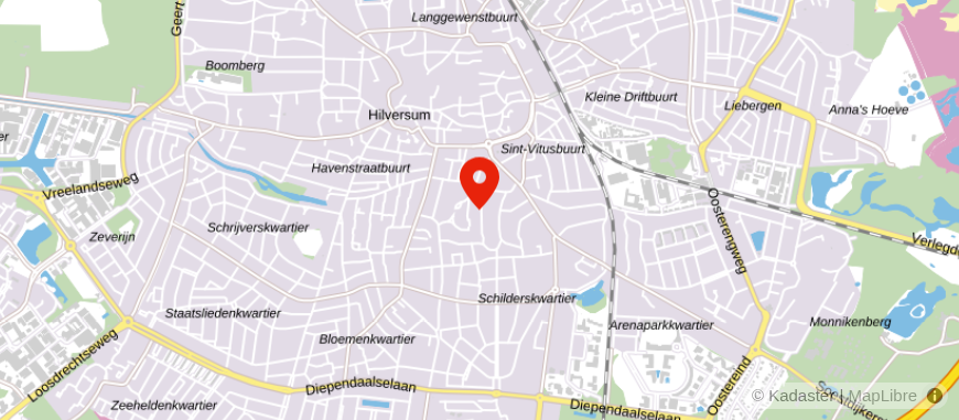 Locatie van Franken Financieel Adviesbureau