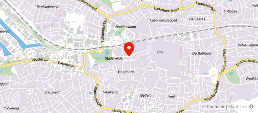 Locatie van Huiskes Notariaat