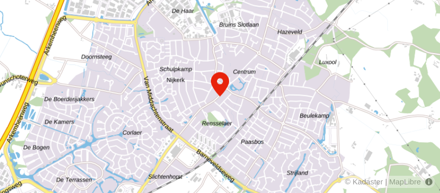Locatie van EABN Uitvaartverzorging