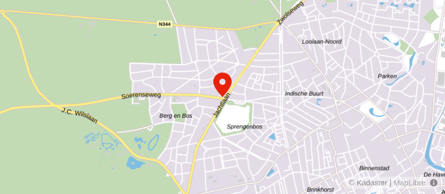 Locatie van Braam Woning Financiering