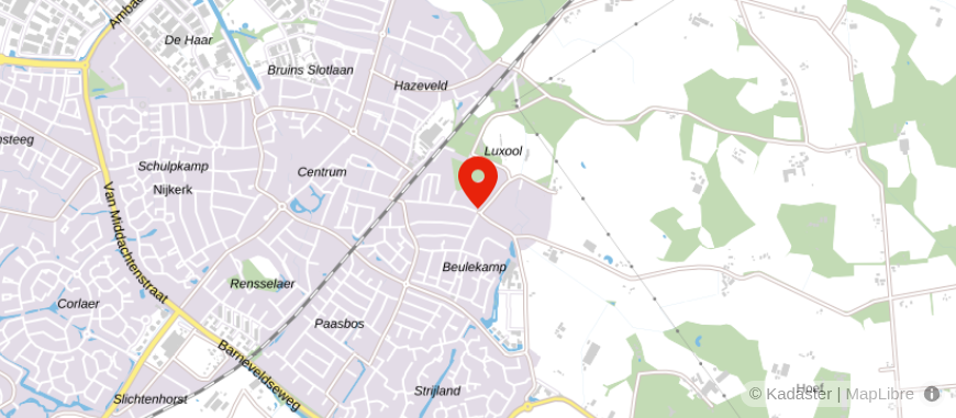 Locatie van Belastingadviesbureau Van Herwijnen