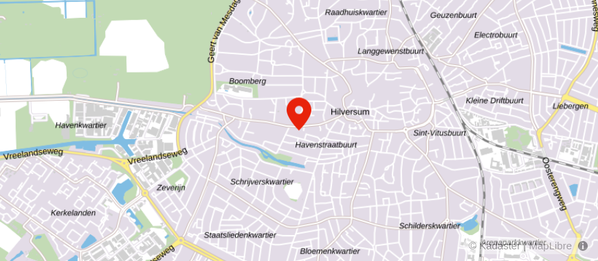 Locatie van Pensioendesk Gooi en Sticht