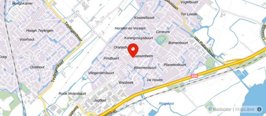 Locatie van Accountantskantoor De Lange