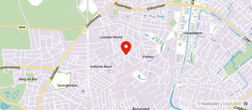 Locatie van Eilander en Partners