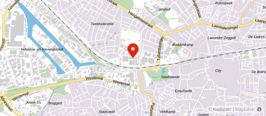 Locatie van 216 - Meer dan cijfers Enschede