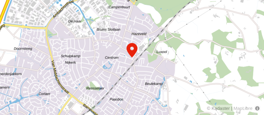 Locatie van Wentzel Advies
