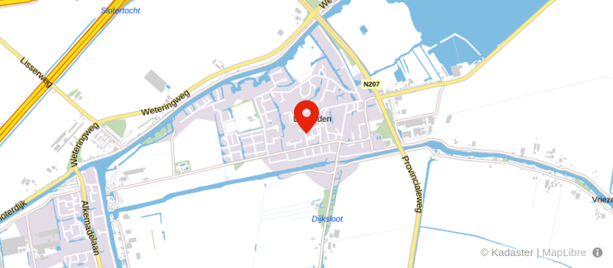 Locatie van Elstgeest Administraties