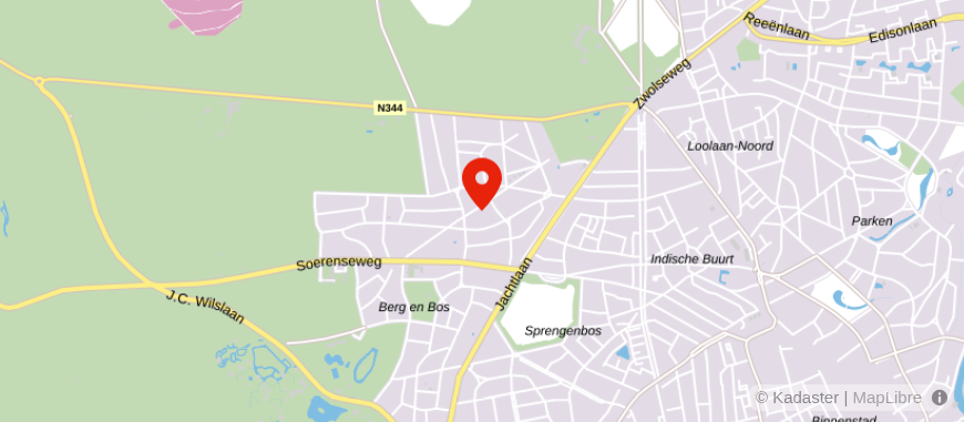 Locatie van Financieel Fit | Apeldoorn