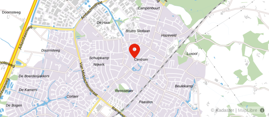 Locatie van Mercurius NV Verzekeringen