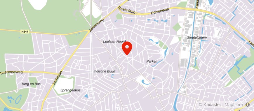 Locatie van Mulderij Makelaardij & Taxateur
