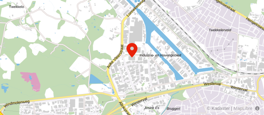 Locatie van Mimaan Adviesgroep