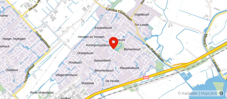 Locatie van Notariskantoor De Ruiter