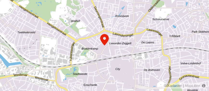 Locatie van Notariskantoor Wiechers