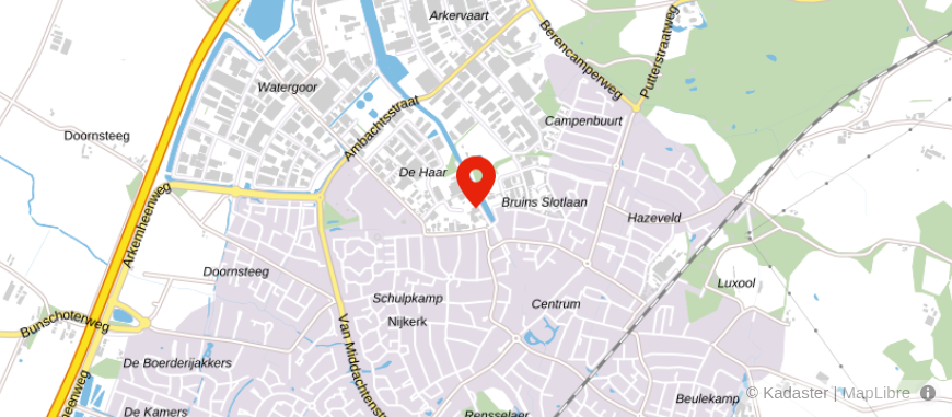 Locatie van Callenbach van Essen adviseurs in verzekeren