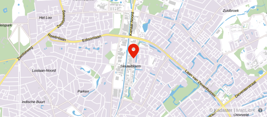 Locatie van Hypothecair