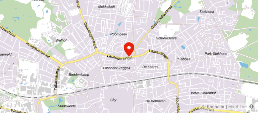 Locatie van Vera Welker makelaars