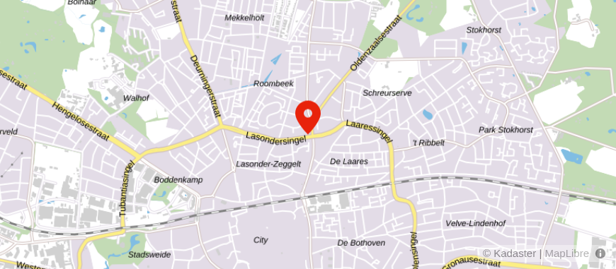 Locatie van Hollink Financieel Advies B.V.