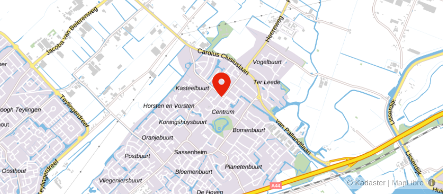 Locatie van Hypotheek Visie Bollenstreek