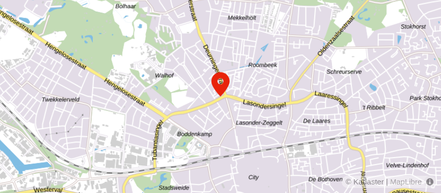 Locatie van Jähnig + Ter Braak