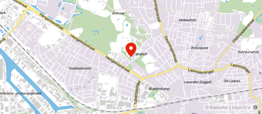 Locatie van iQ Makelaars Enschede