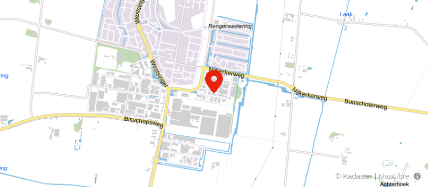 Locatie van Van de Groep Accountants & Belastingadviseurs
