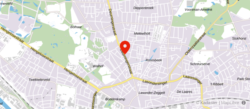 Locatie van Bles & Van der Does