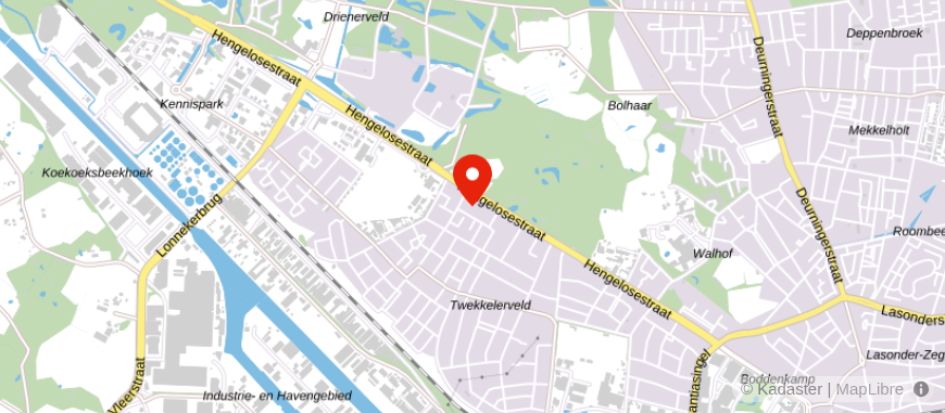 Locatie van Damsté advocaten - notarissen