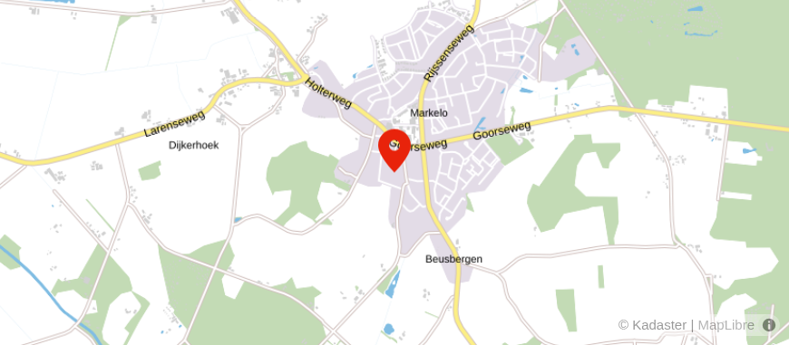 Locatie van Geurts & Verbeek Netwerk Notarissen