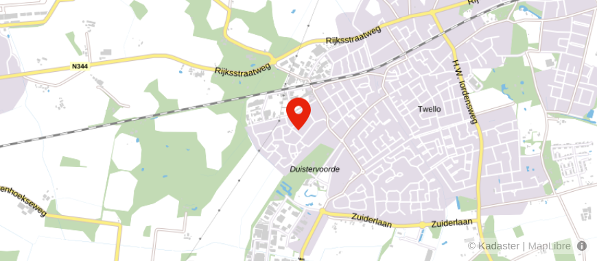 Locatie van Boschland Accountants & Adviseurs