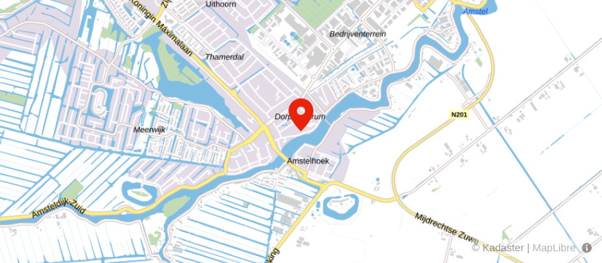 Locatie van De Hypotheker Uithoorn