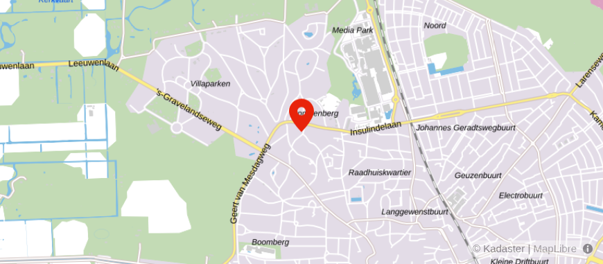 Locatie van Ten Hove & Partners Financieel Advies