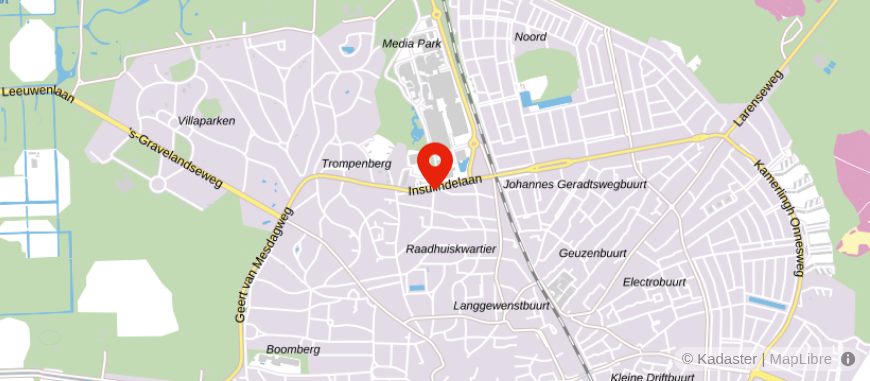 Locatie van Accountantskantoor E.M. Grootendorst