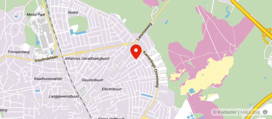 Locatie van De Scheidingsplanner Hilversum