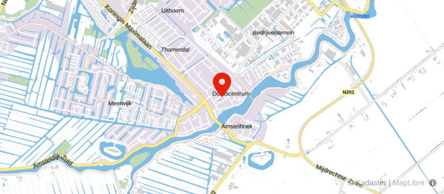 Locatie van Akkermans|Meuleman notariskantoor