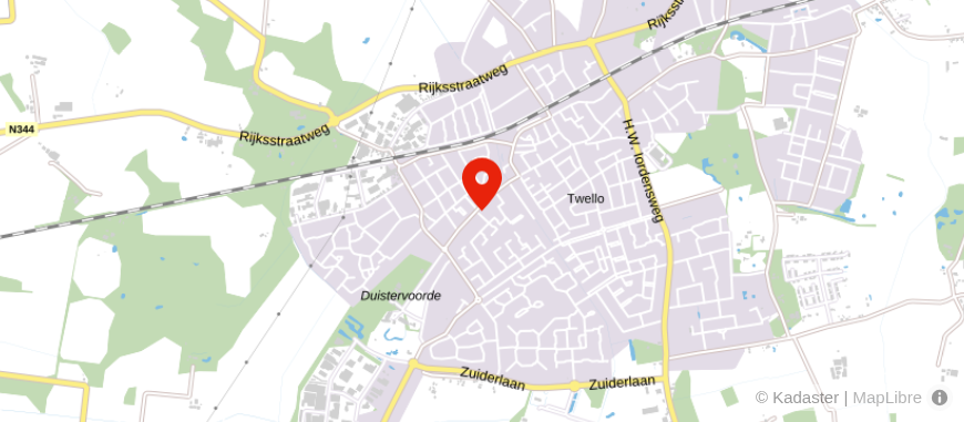 Locatie van Berends & Slump B.V.
