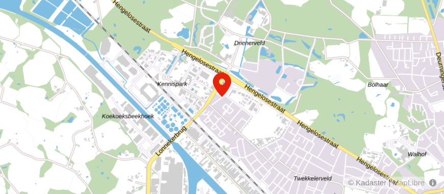 Locatie van BELANA Financial Management 