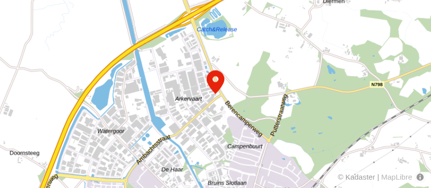 Locatie van Reditus Advies BV