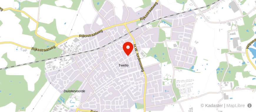 Locatie van De Hypotheekshop Twello