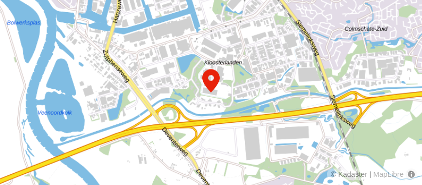 Locatie van De Scheidingsplanner Deventer