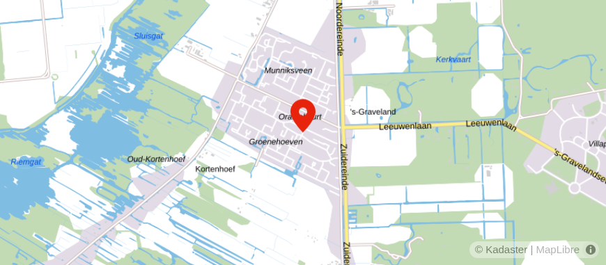 Locatie van H. van den Broeck Accountant & Belastingadviseur