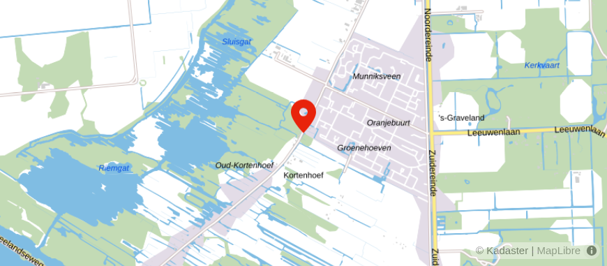 Locatie van Assurantiekantoor Schuur vof