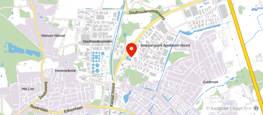 Locatie van Boxem Mulder De Groot Reijersen