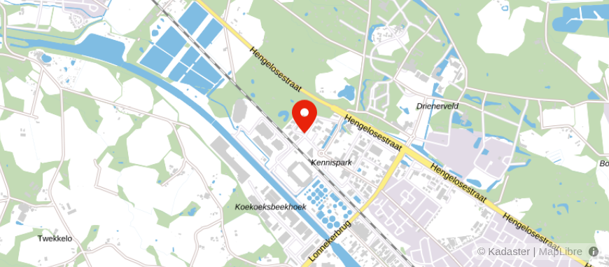 Locatie van Kienhuis Legal